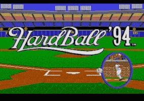 Hardball 94 Title Screen